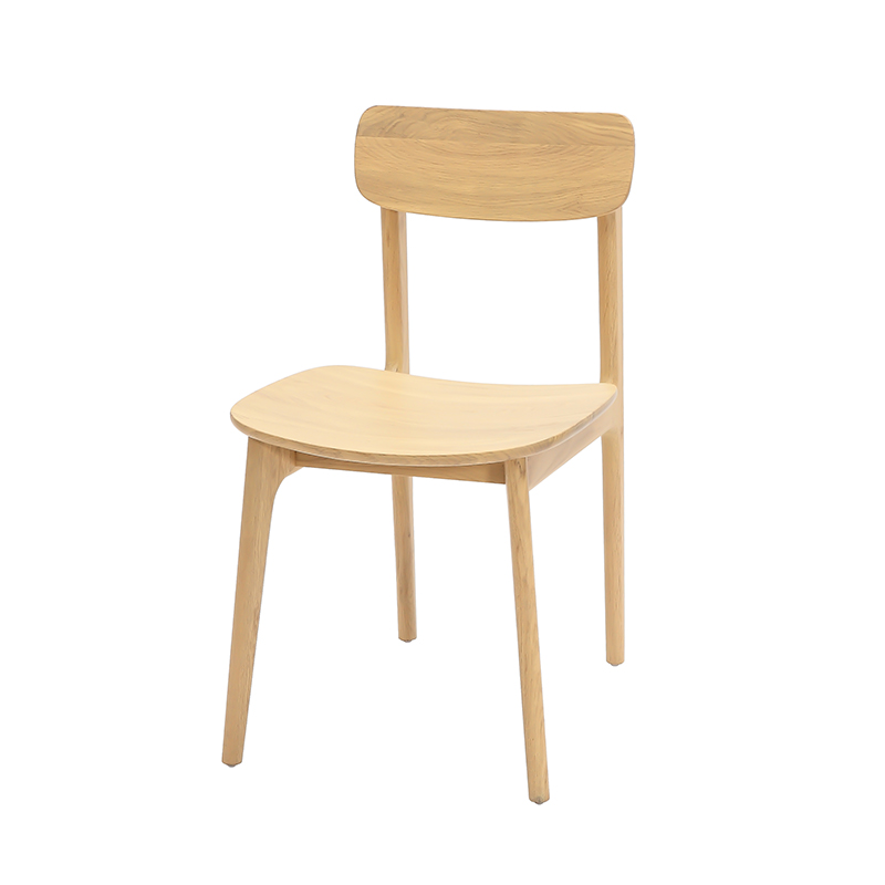 Деревянный стул с сиденьем Arc Seat